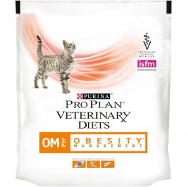 ПРО ПЛАН Сухой корм Purina Pro Plan Veterinary diets OM корм для кошек при ожирении, пакет, 350 г